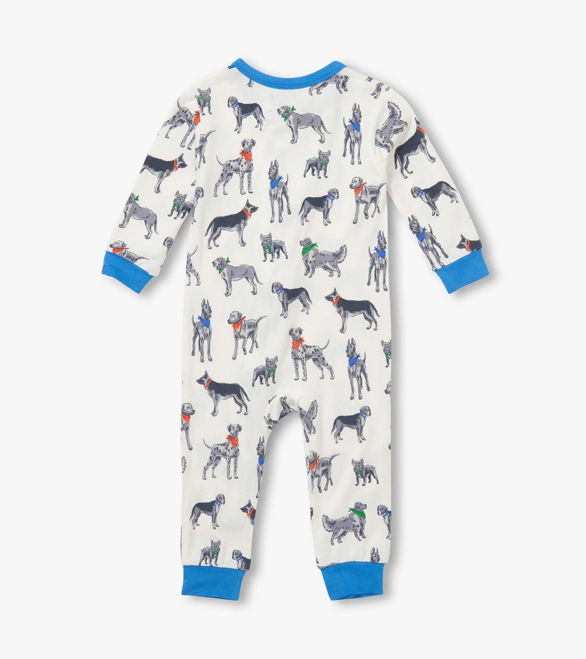 Baby Boys Bandana Dogs Bamboo Sleeper - Image 2