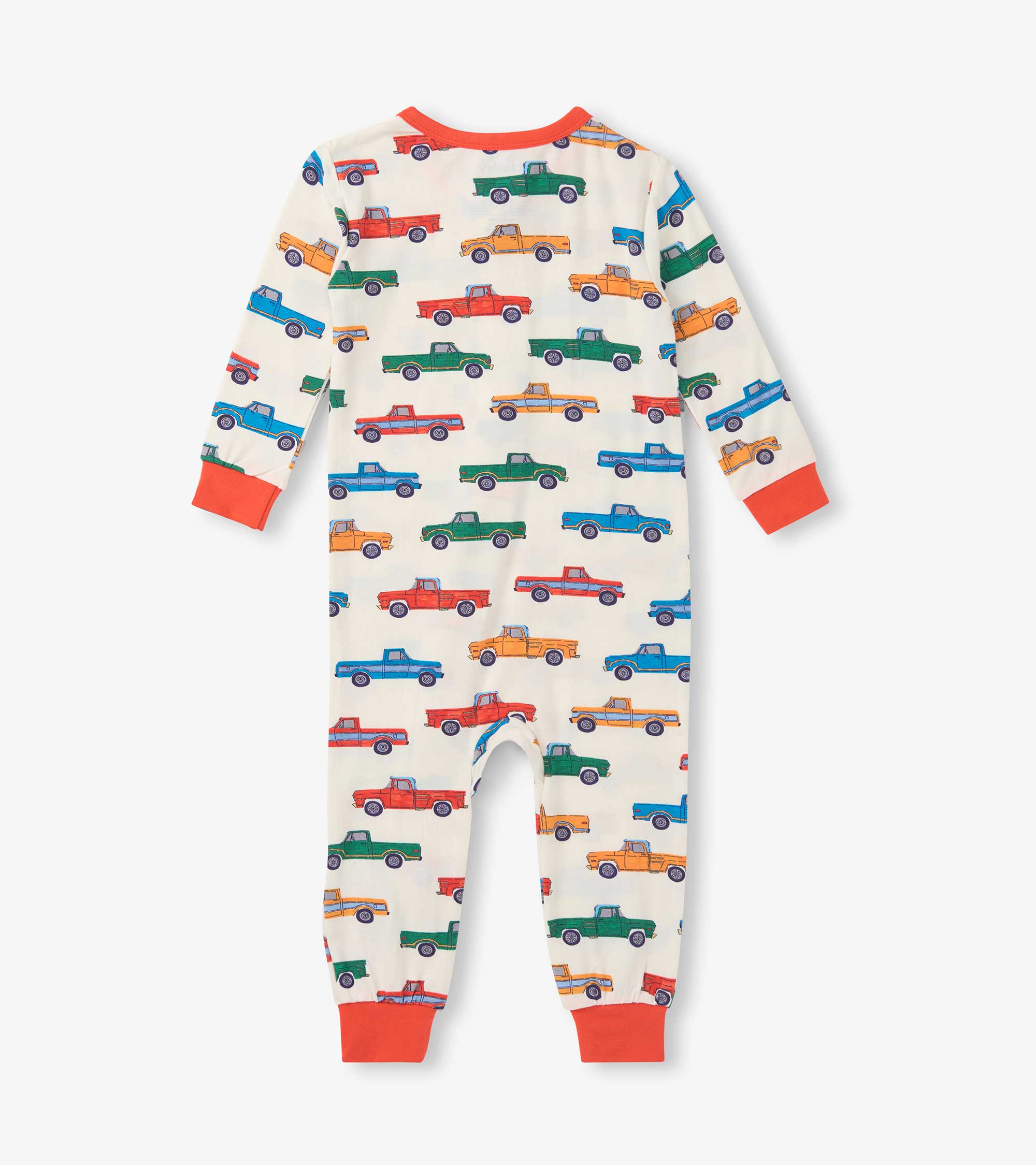 Baby Boys Trucks Bamboo Sleeper - Image 2