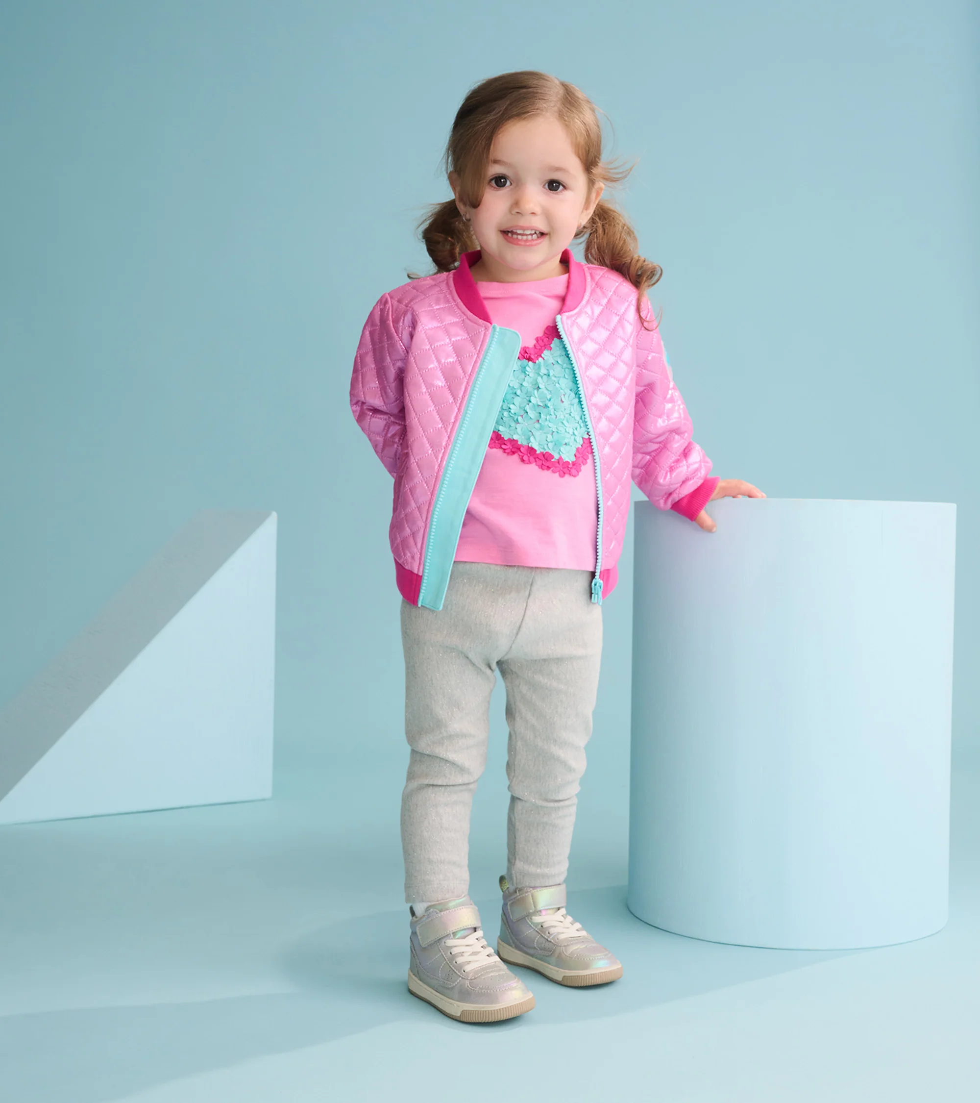 Baby & Toddler Girls Grey Cozy Leggings - Image 2
