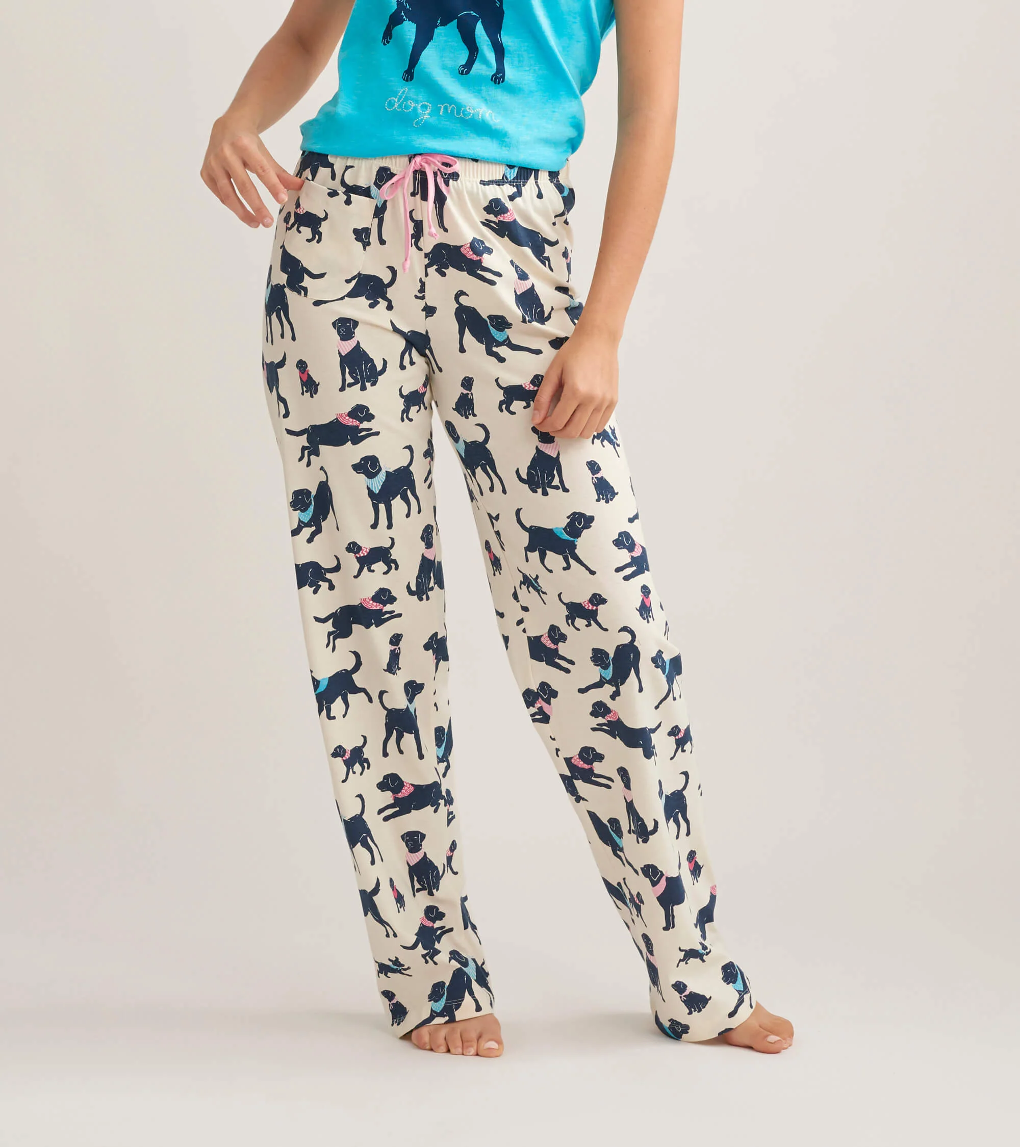 Bandana Labs Women's Cotton Pajama Pants