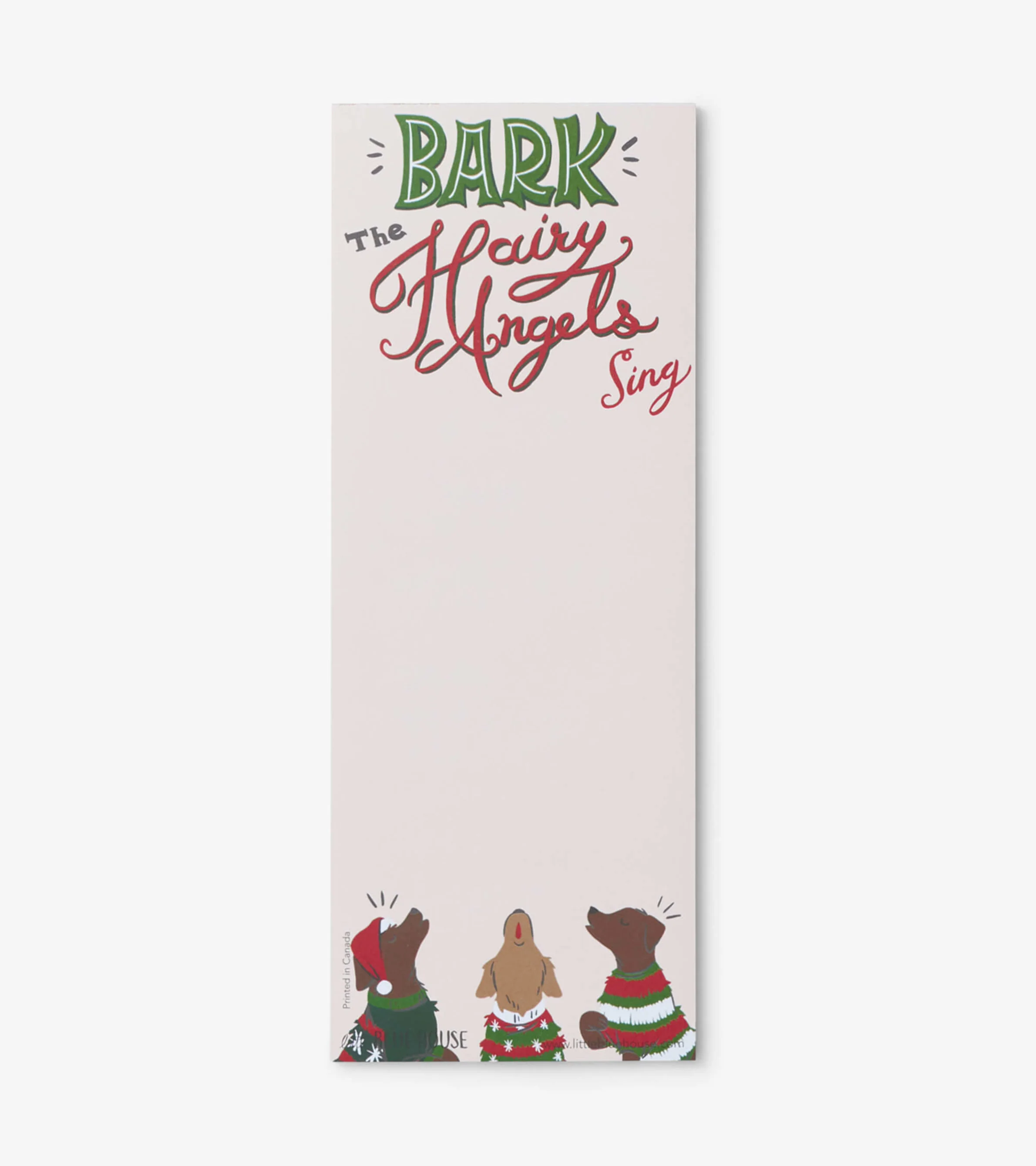 Bark The Hairy Angels Sing Magnetic List