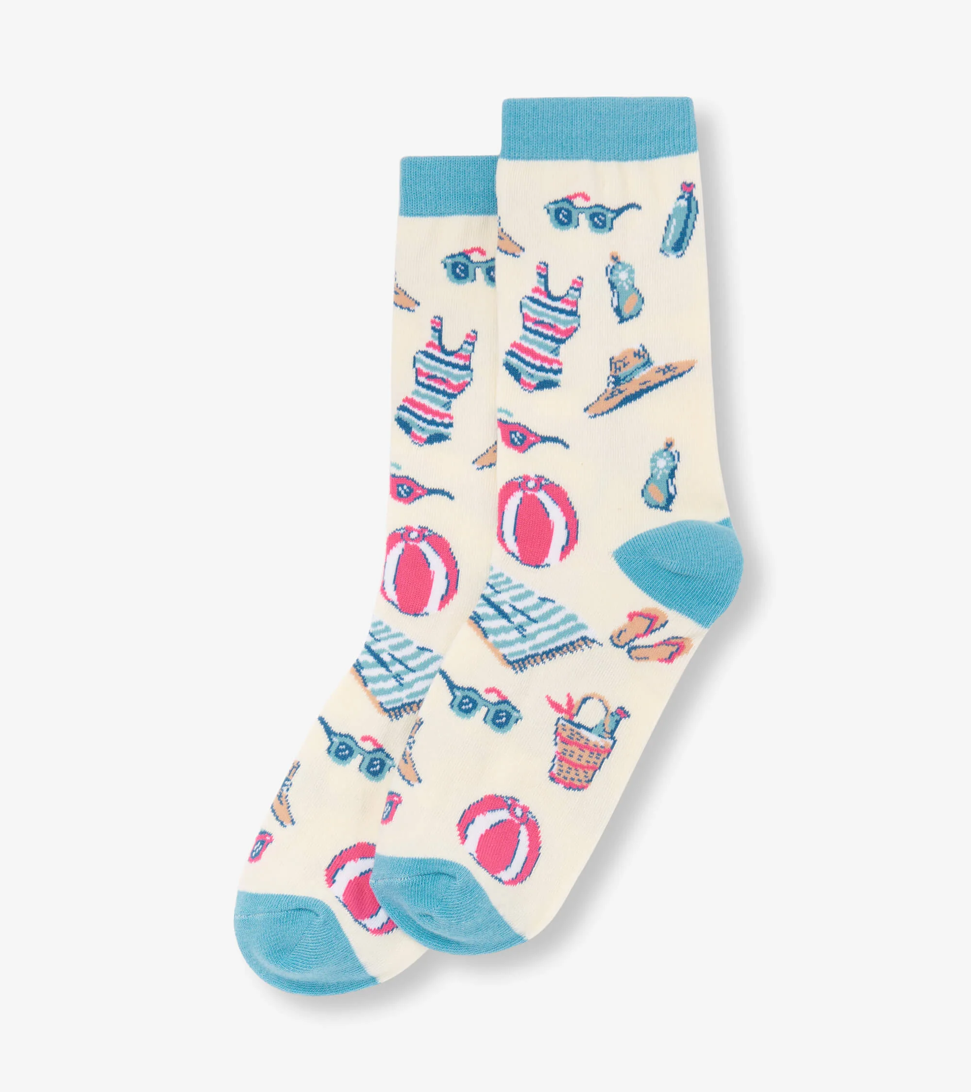 Beach Please Women's Crew Socks - Image 2