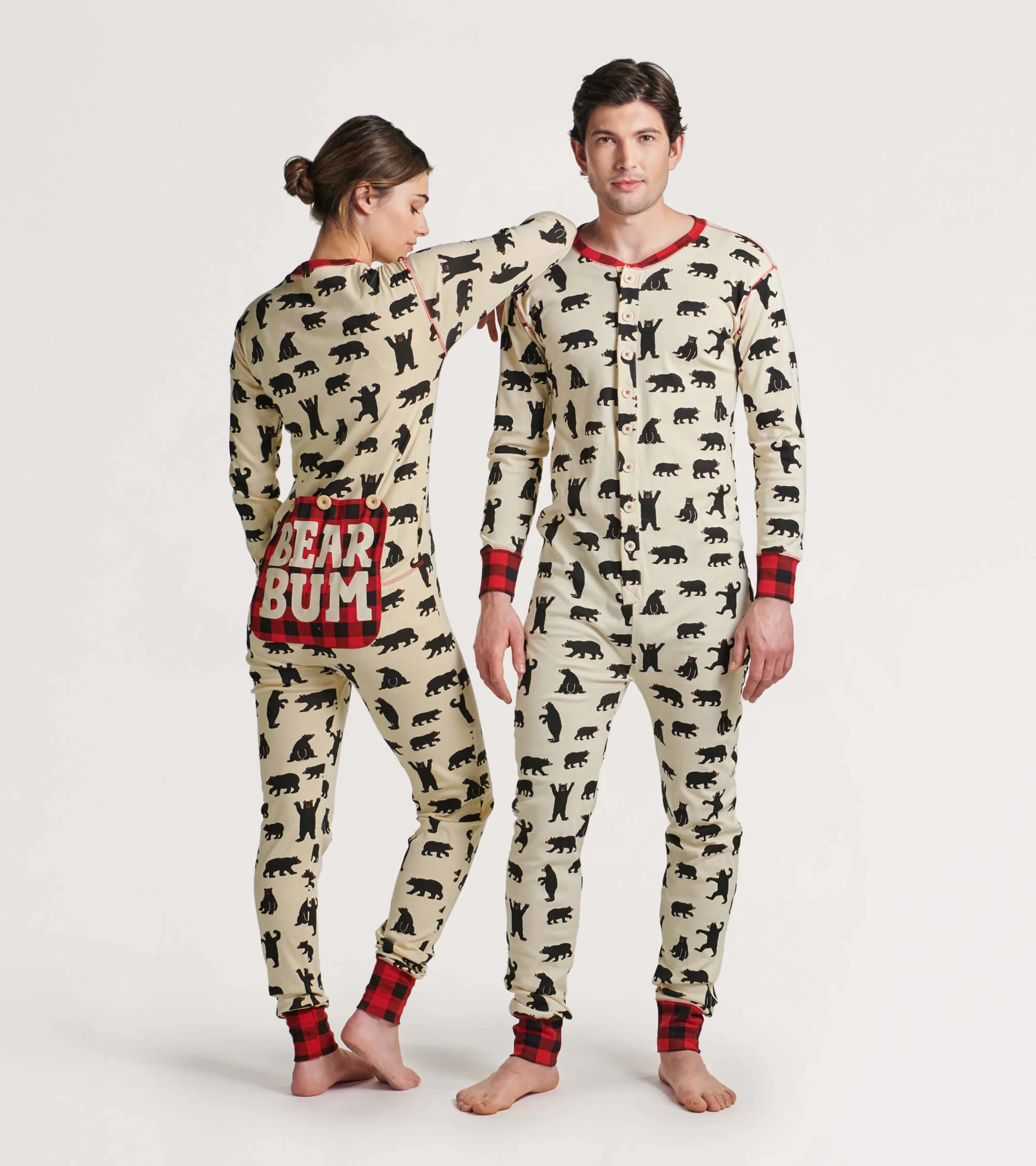 Black Bear Adult Onesie - Image 2