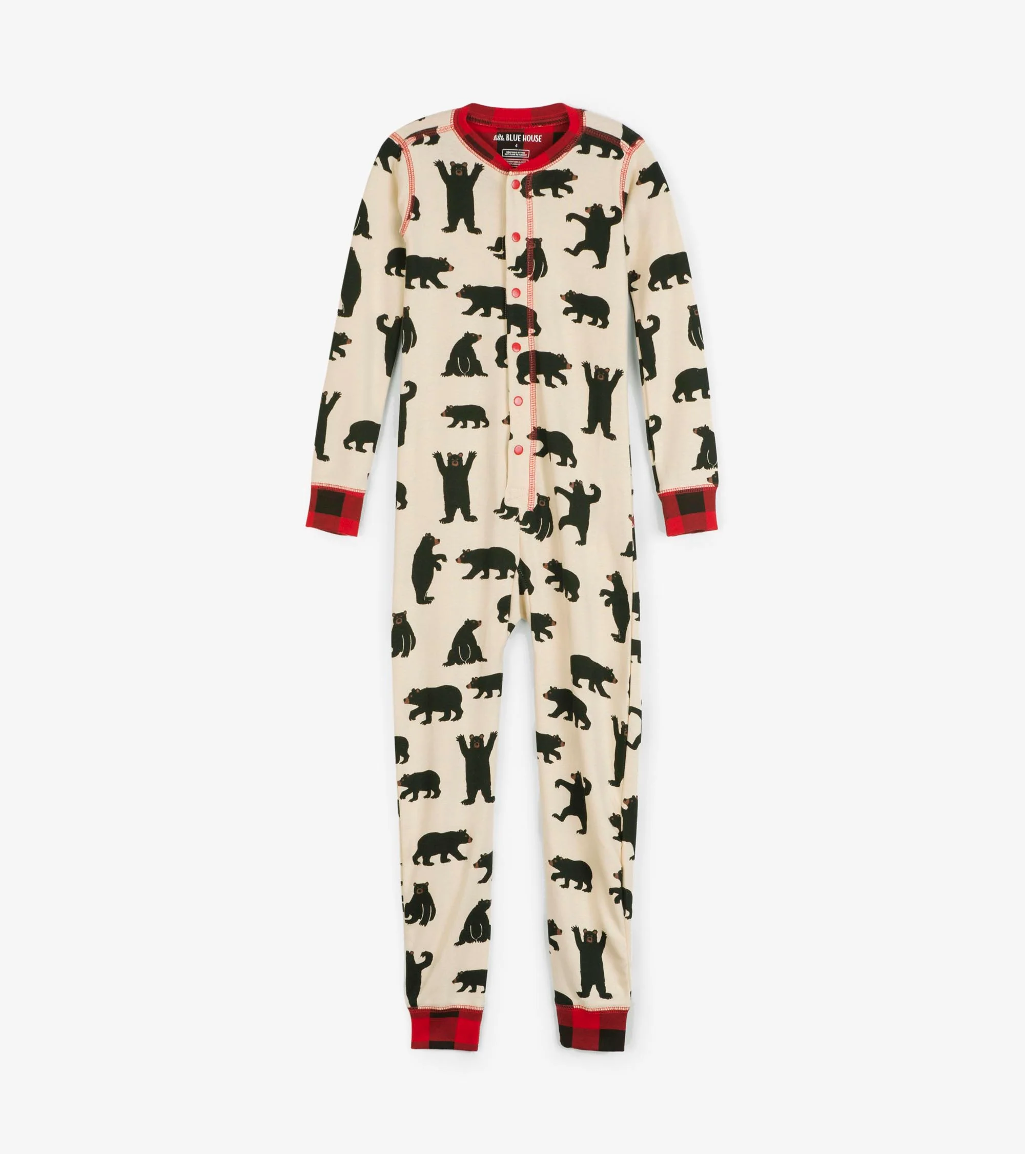 Black Bear Kids Onesie - Image 4