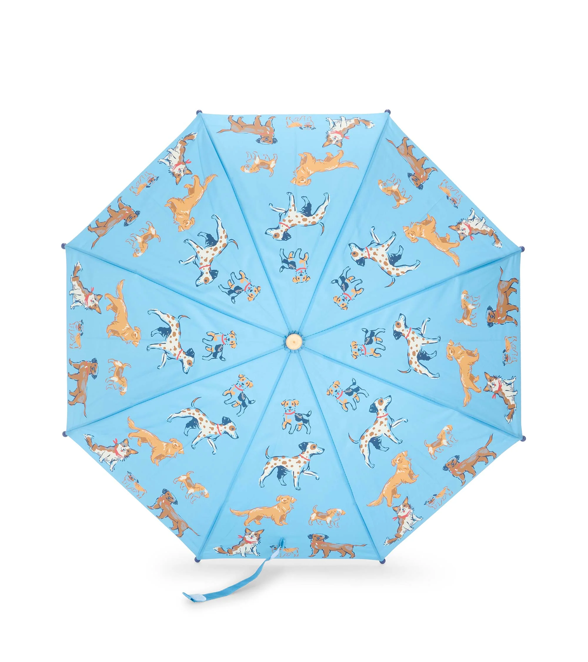 Boys Blue Little Pups Umbrella - Image 3
