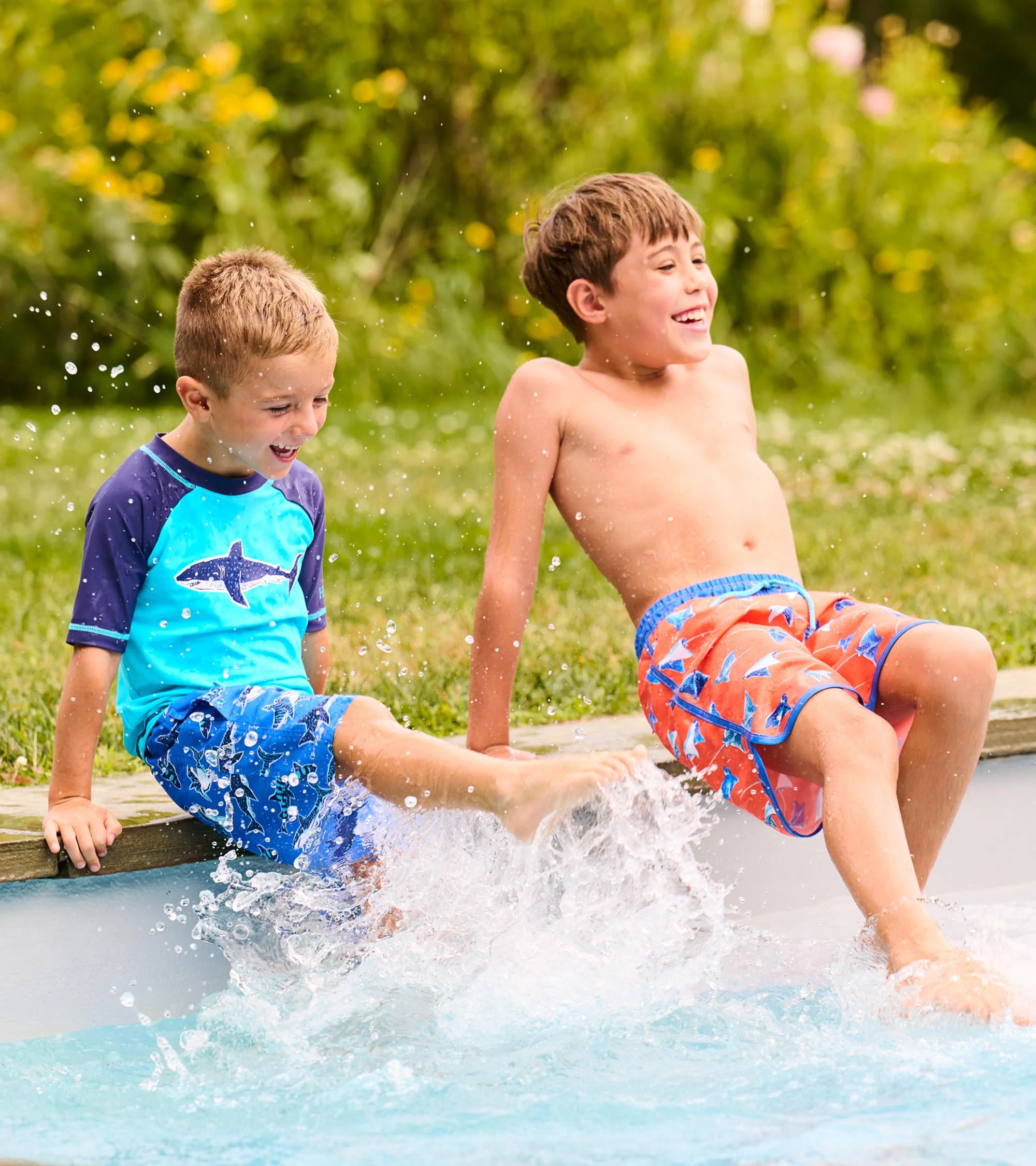 Boys Sting Rays Swim Trunks - Image 2