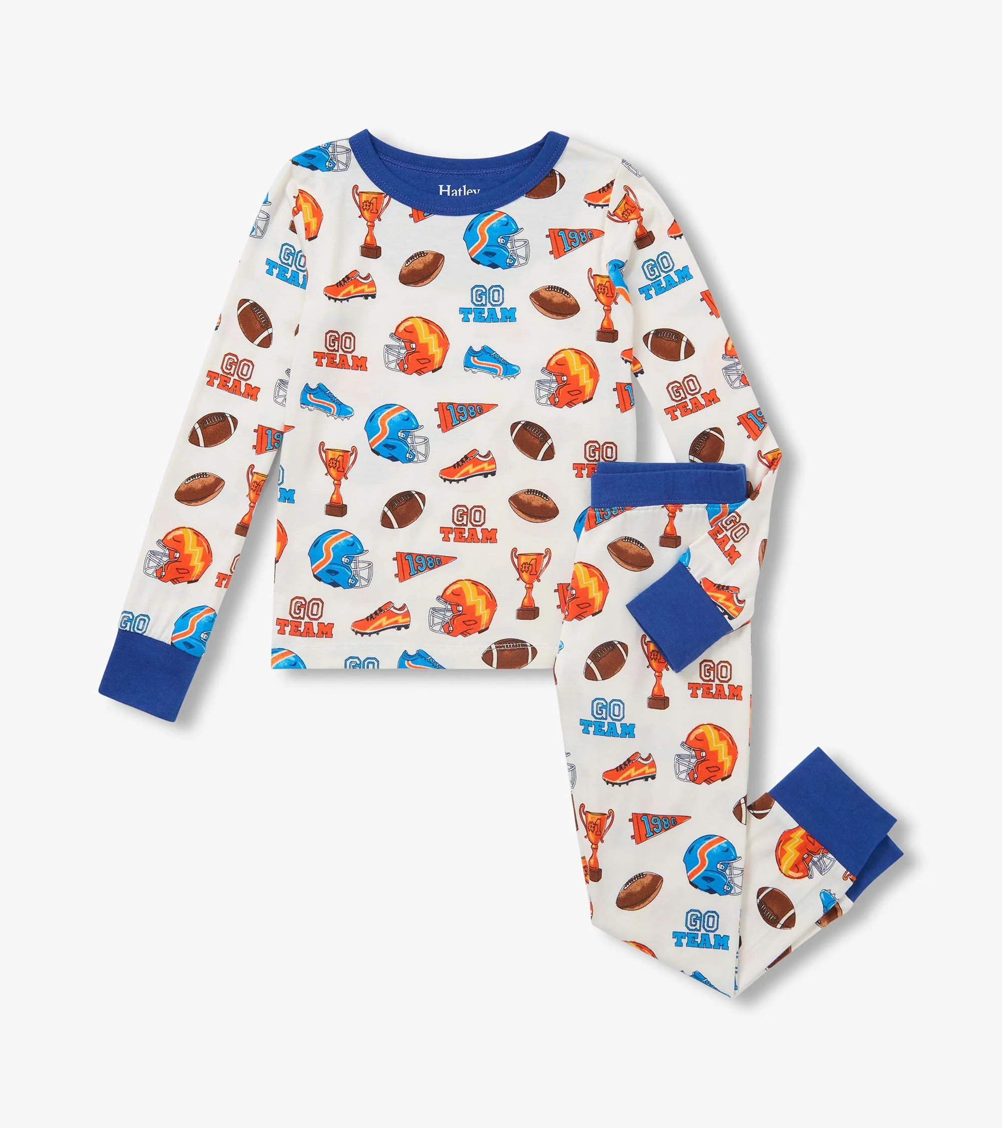 Boys Varsity Team Bamboo Pajama Set
