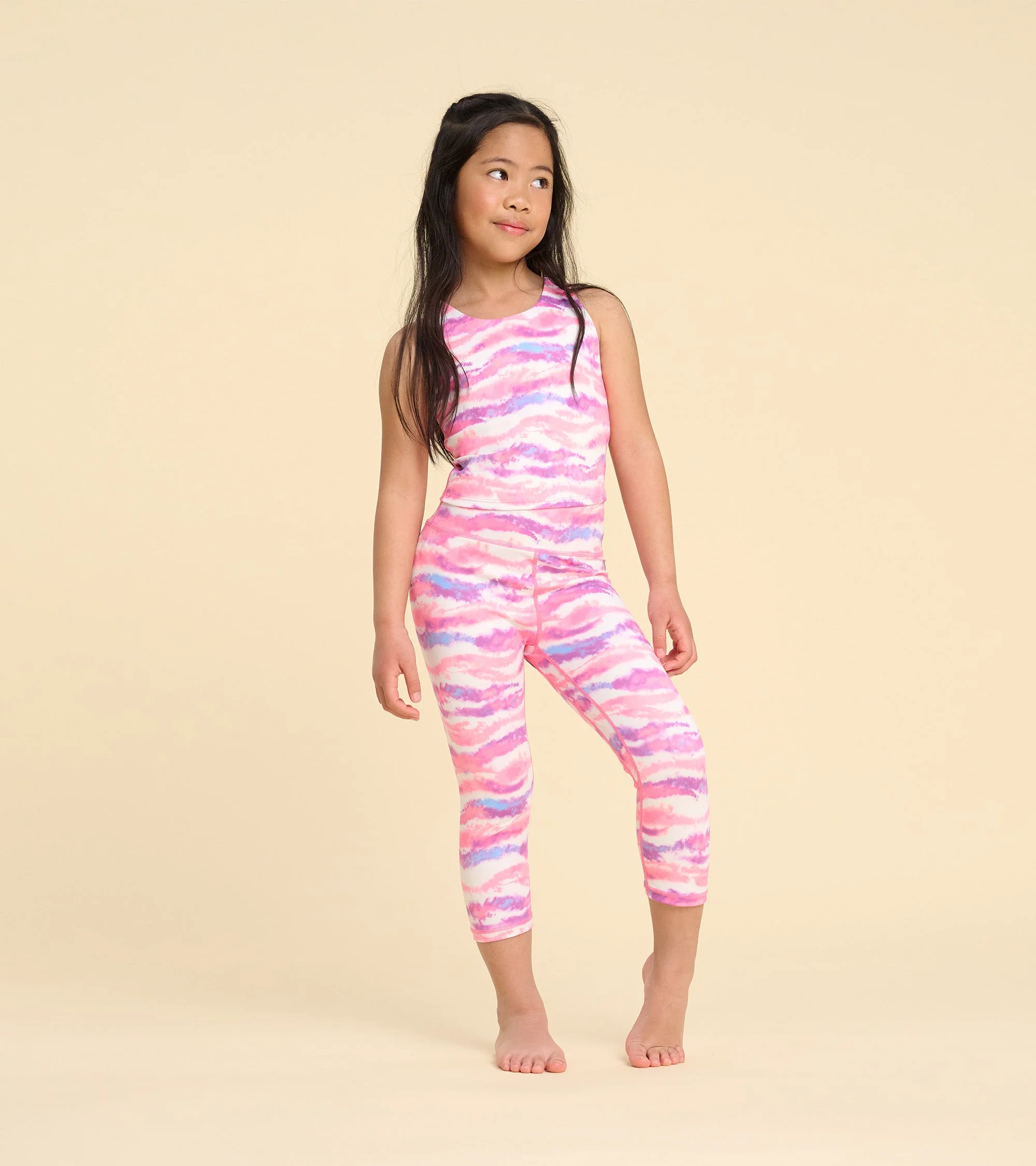 Girls Candy Ombre Active Capris - Image 2