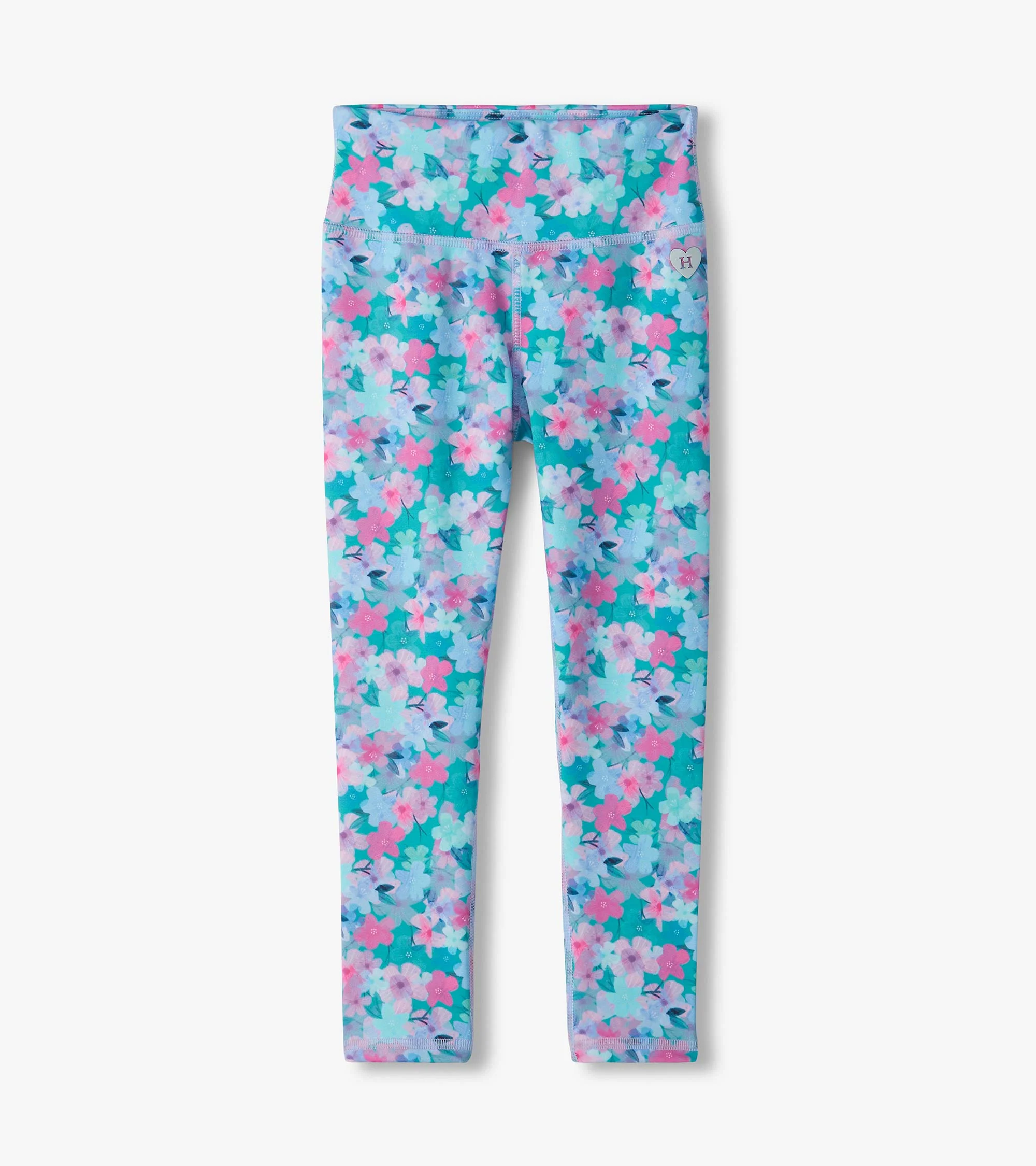 Girls Enchanted Floral Active Leggings
