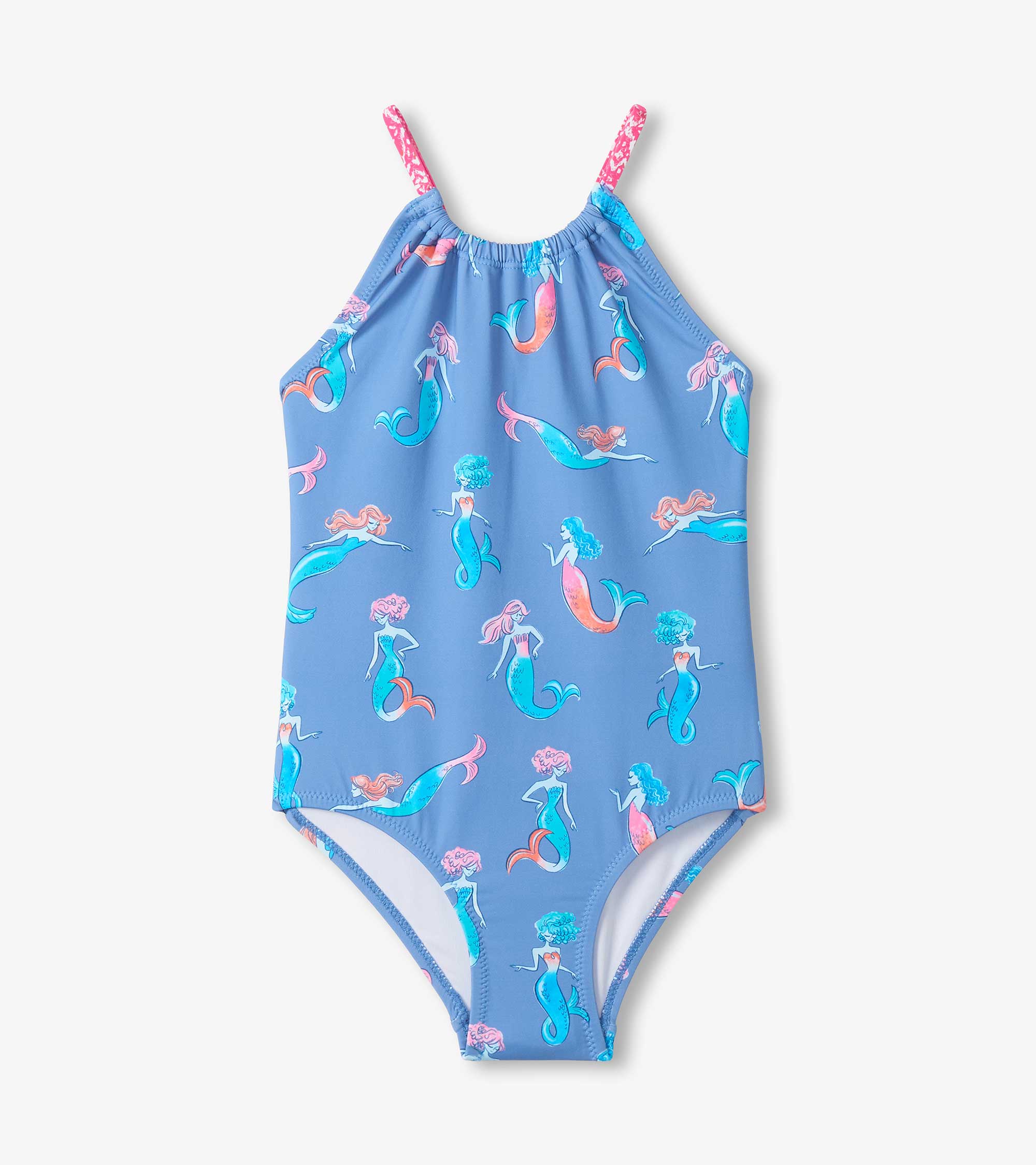 Girls Mermaids One-Piece Swimsuit - Image 2