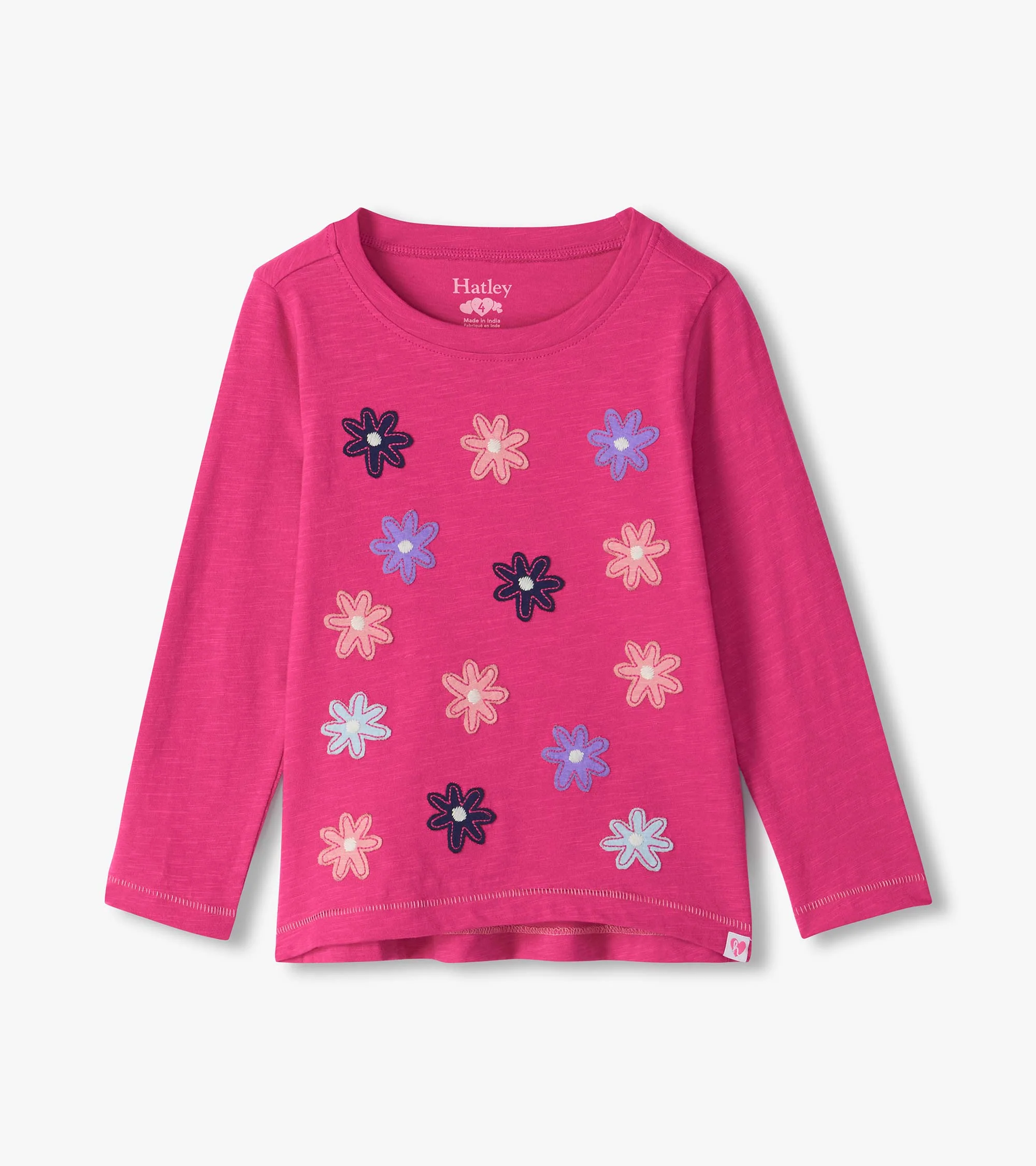 Girls Very Berry Flowers Graphic T-Shirt