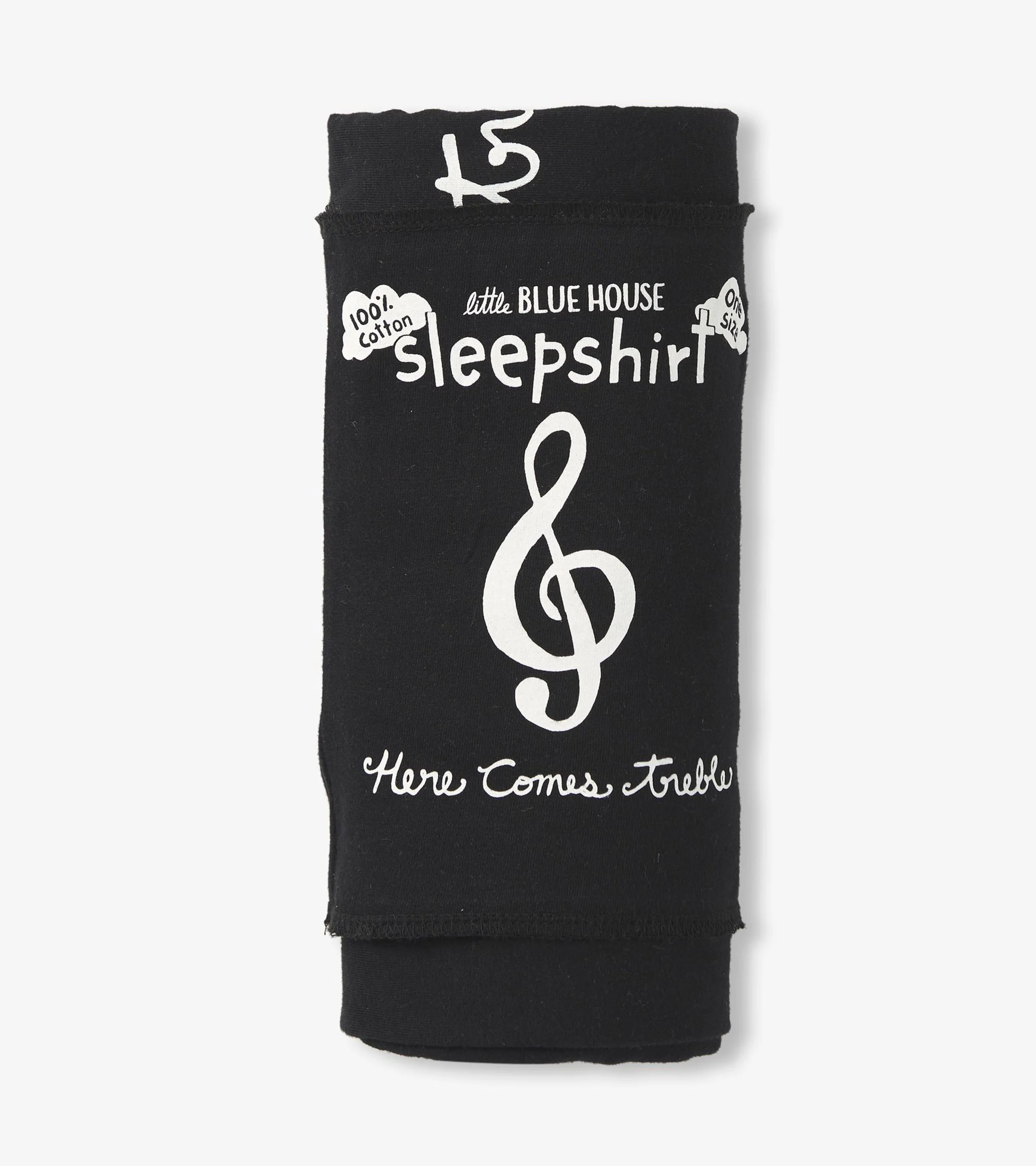 Here Comes Treble Women's Cotton Sleepshirt - Image 3
