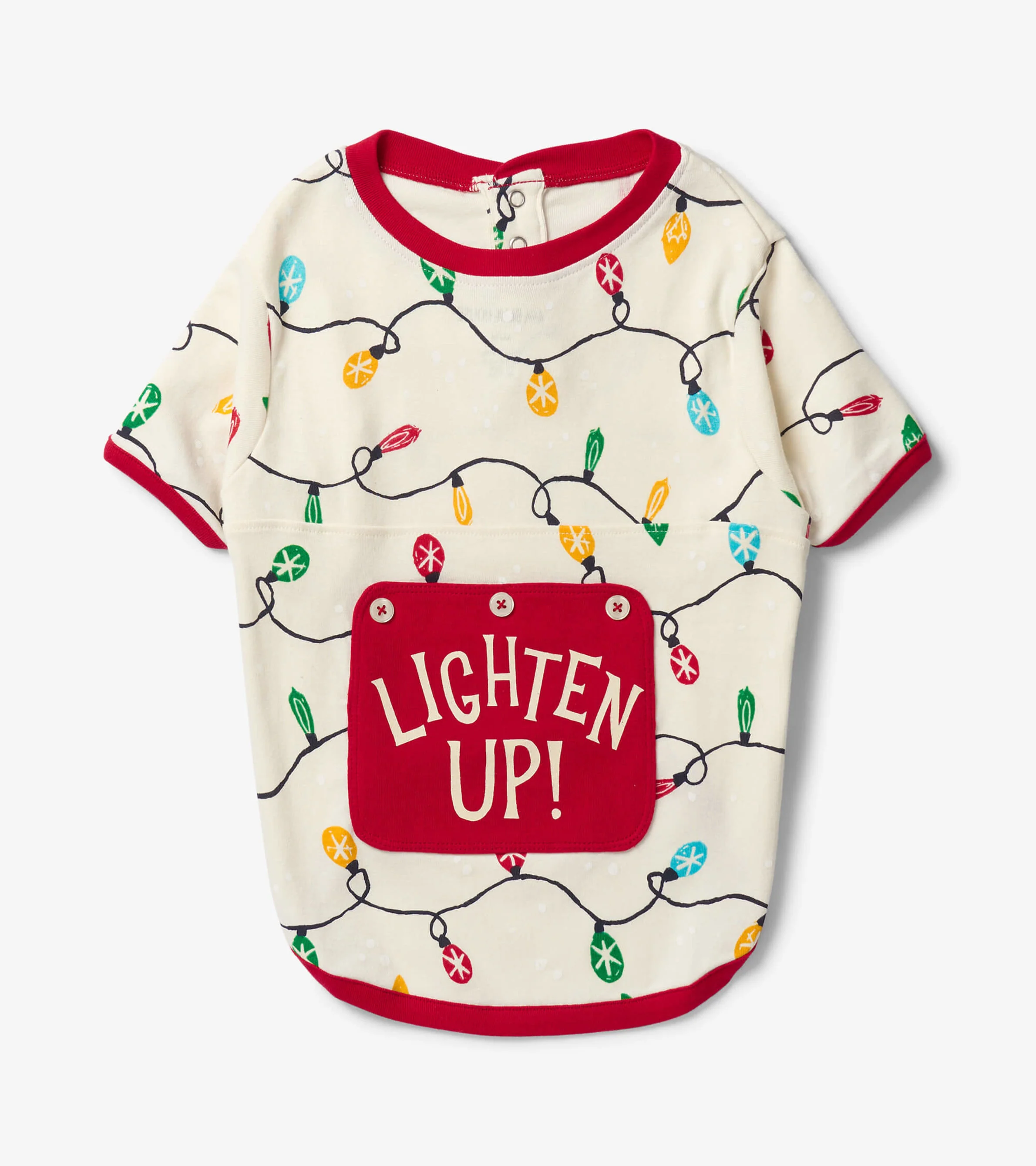 Holiday Lights Dog Tee - Image 2