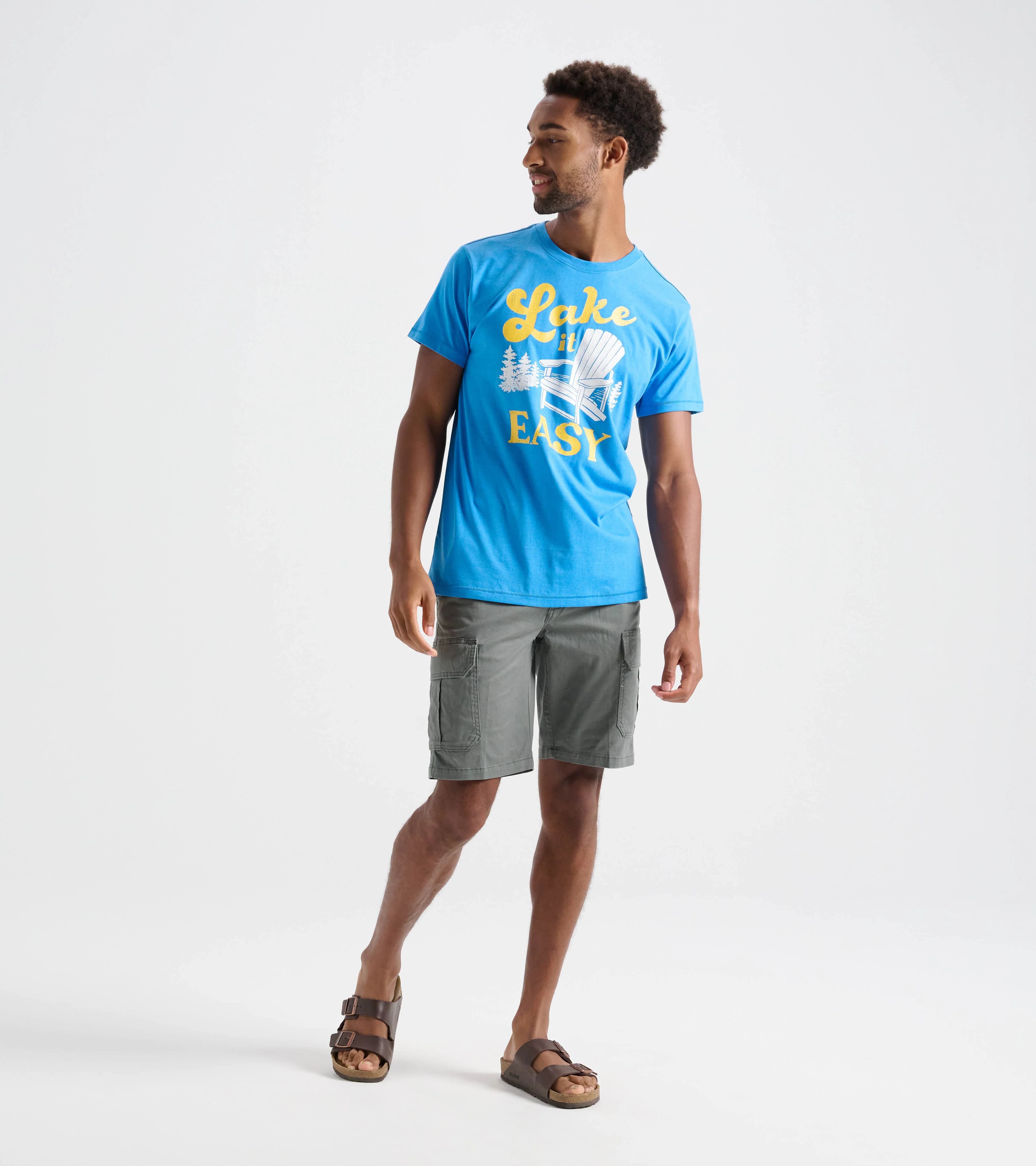 Lake It Easy Men's Tee - Image 5
