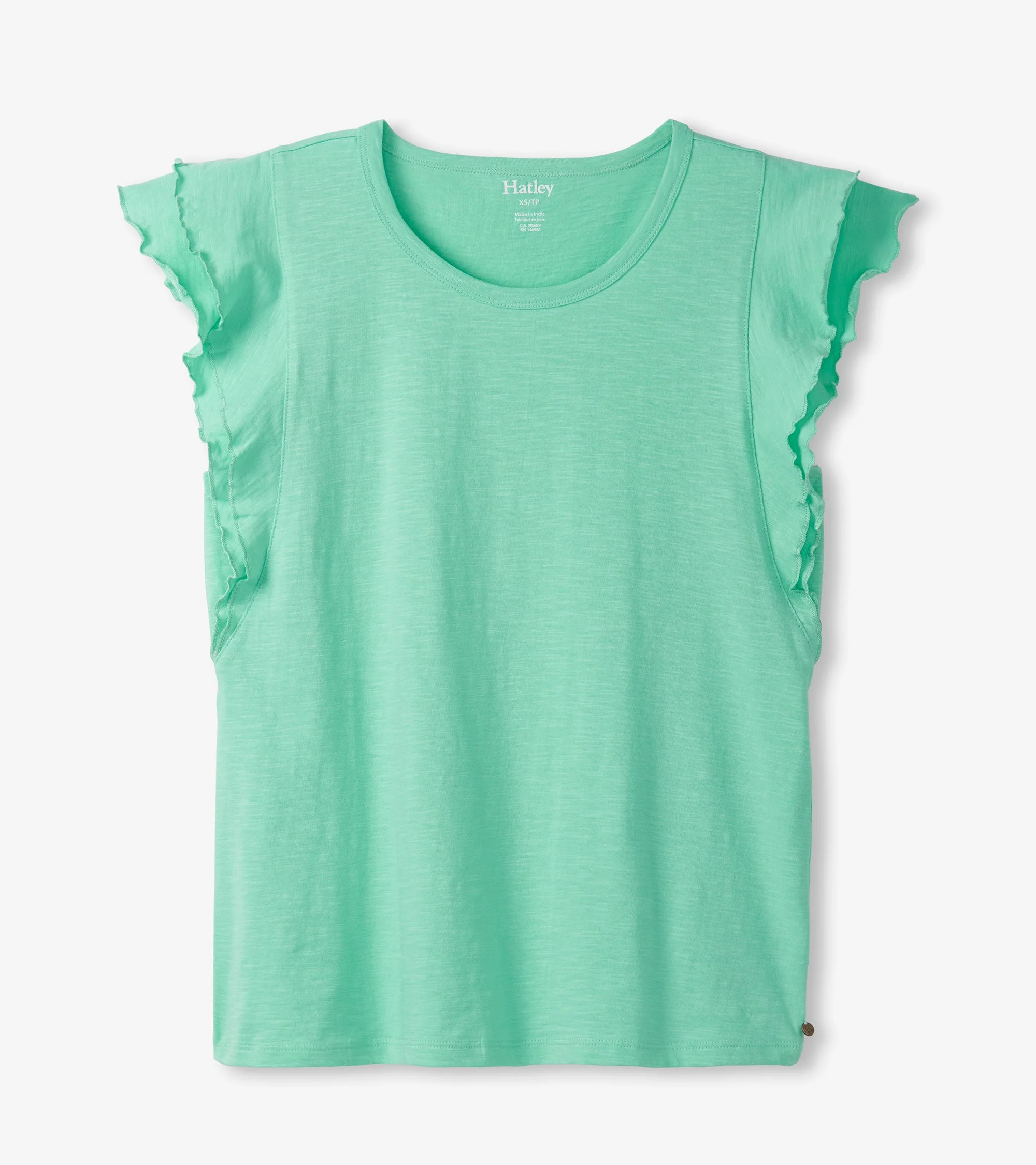Layered Sleeve Tank - Turquoise - Image 2