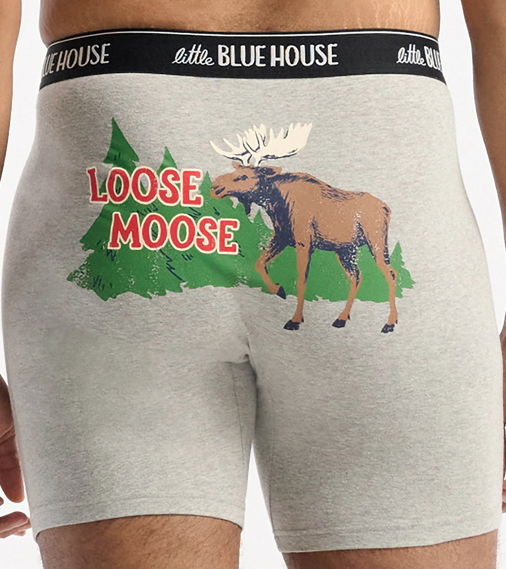 Men's Loose Moose Boxer Briefs - Image 2