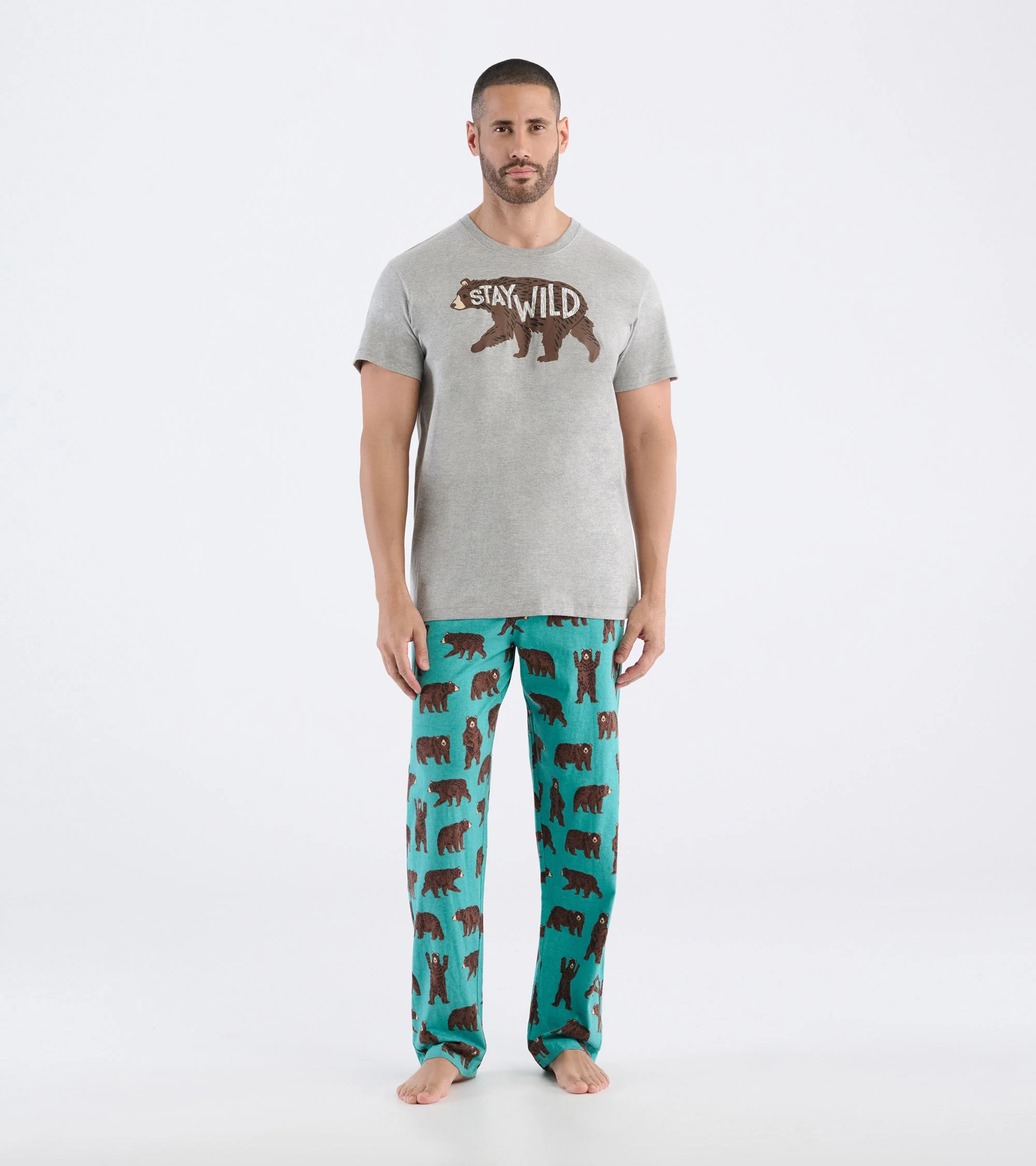 Men's Stay Wild T-Shirt - Image 3