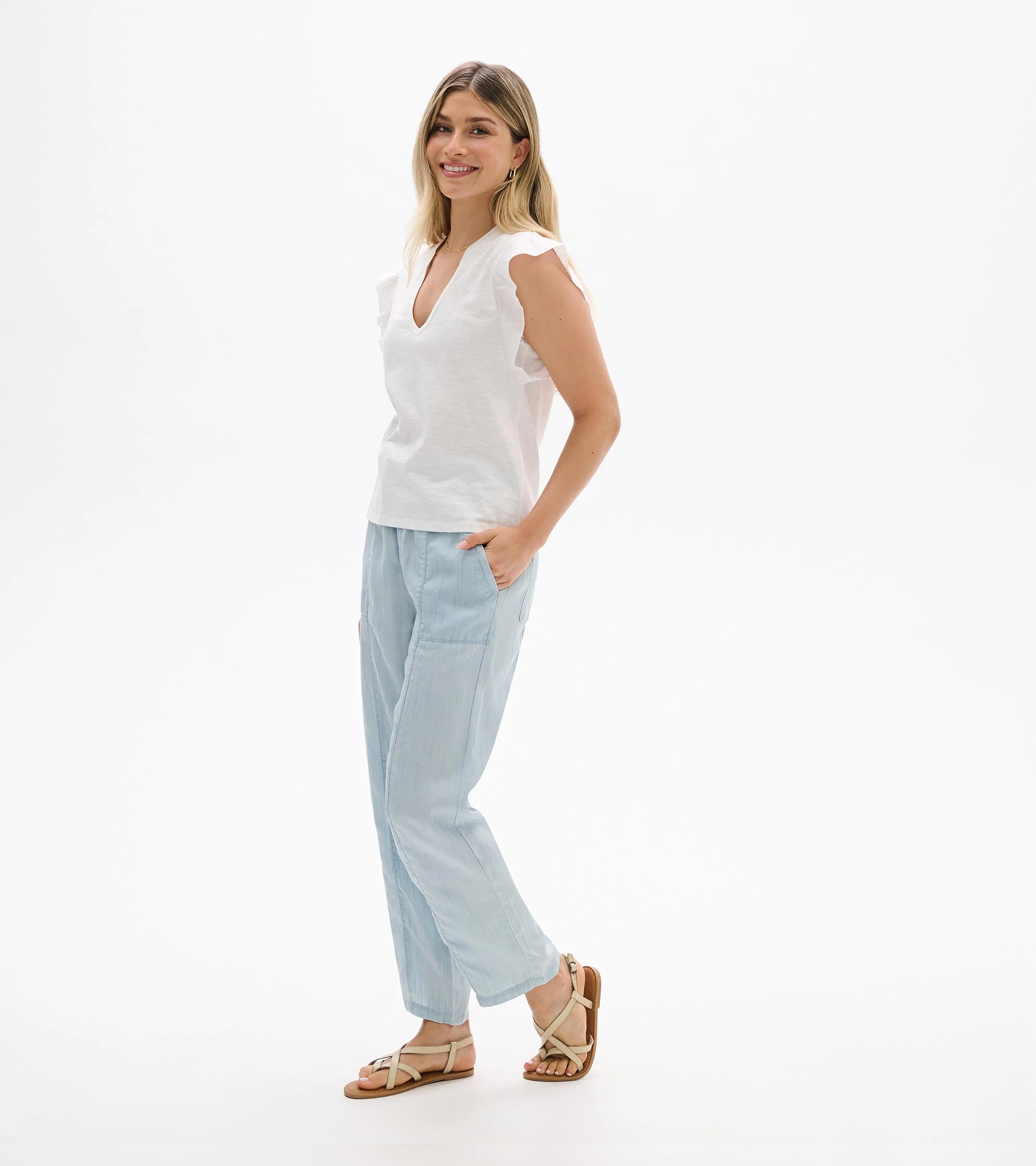 Mix Media Tank - White - Image 3