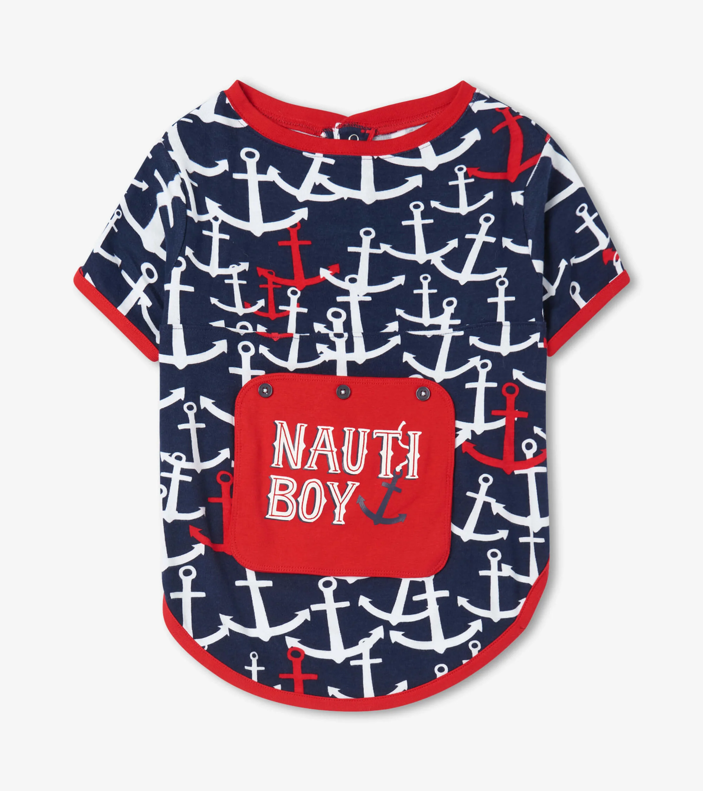 Nautical Anchors Dog Tee - Image 2