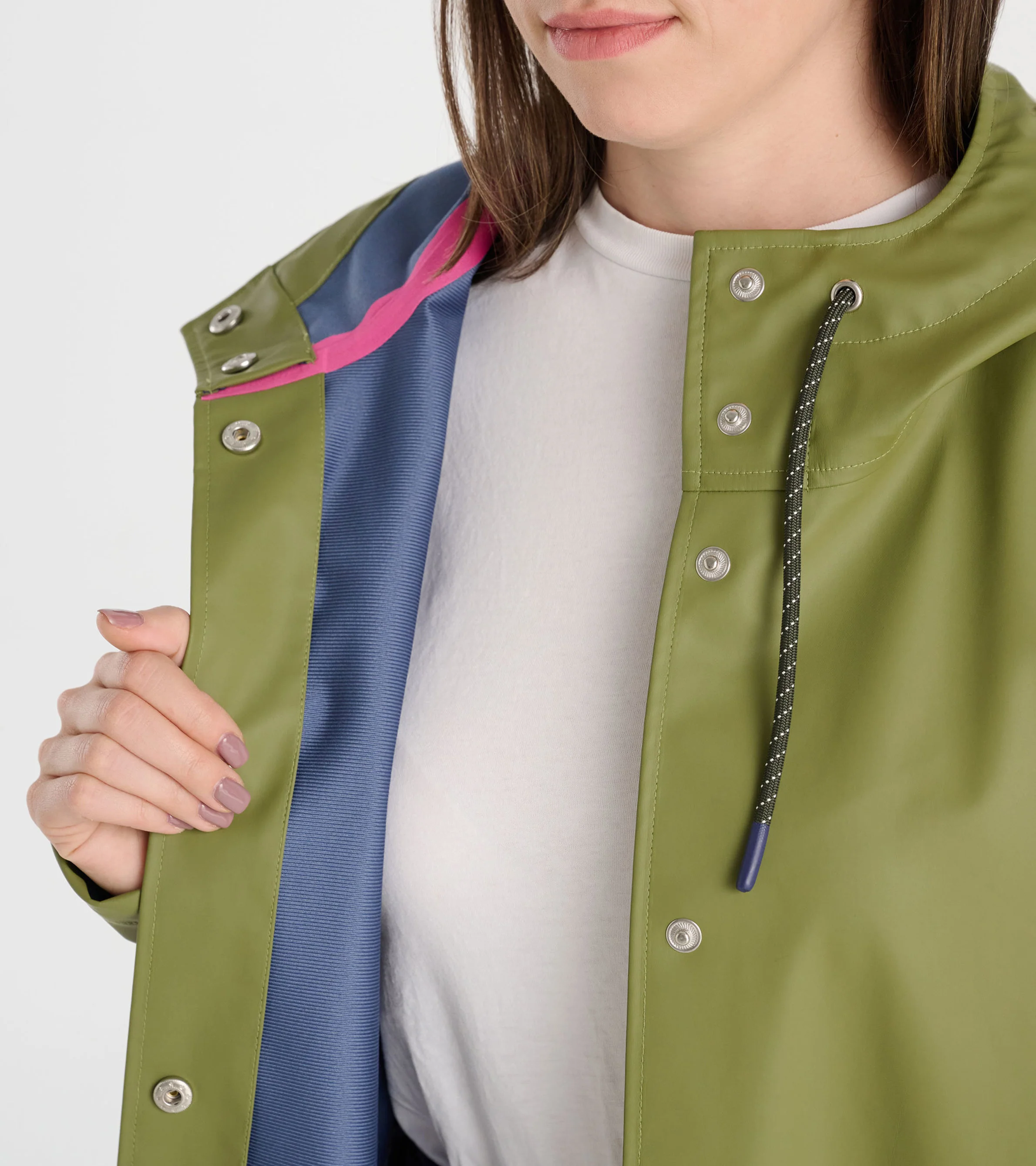 Newport Rain Jacket - Loden Green - Image 4