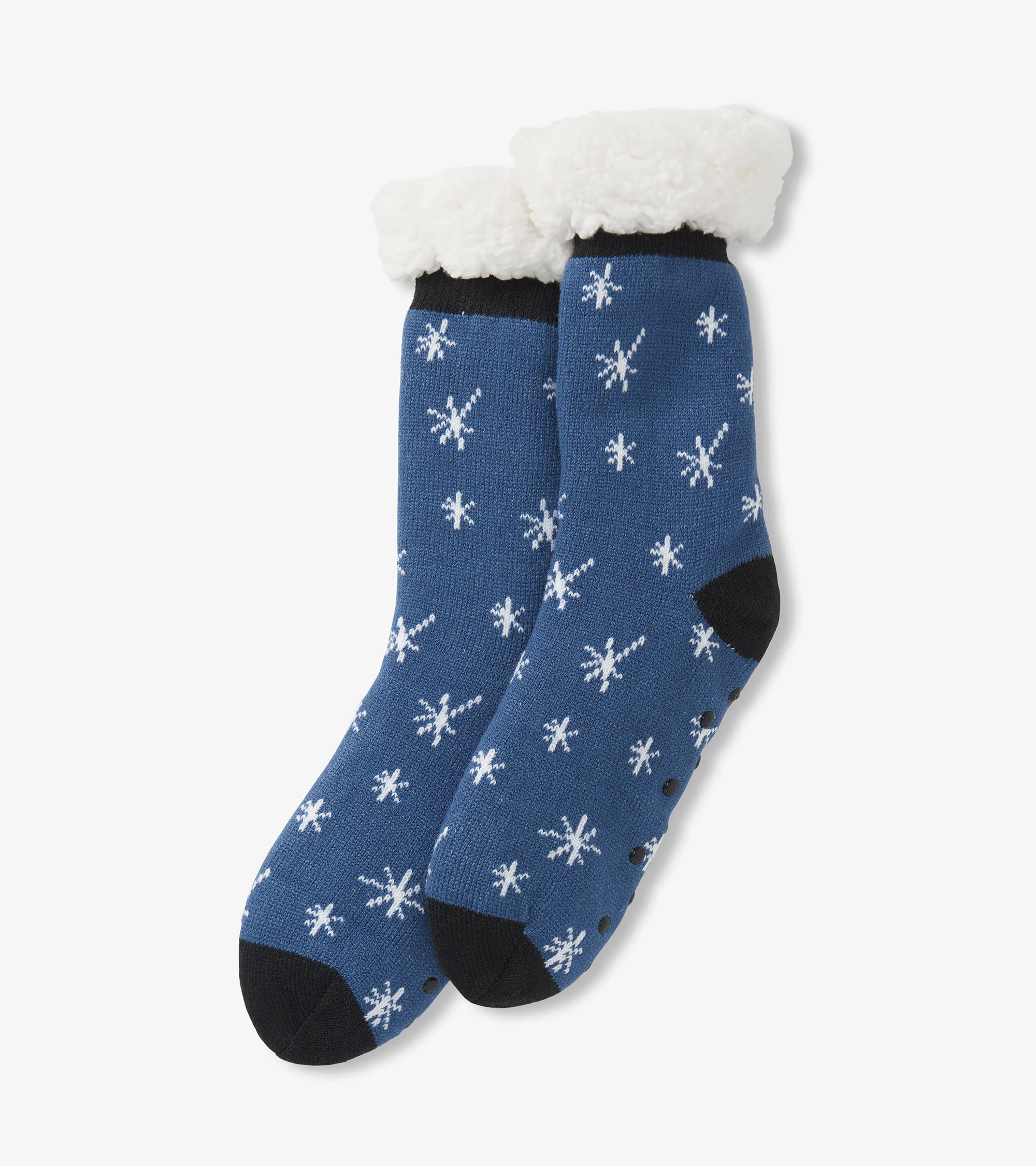 Snowflakes Women's Sherpa Lined Cabin Sock - Image 2