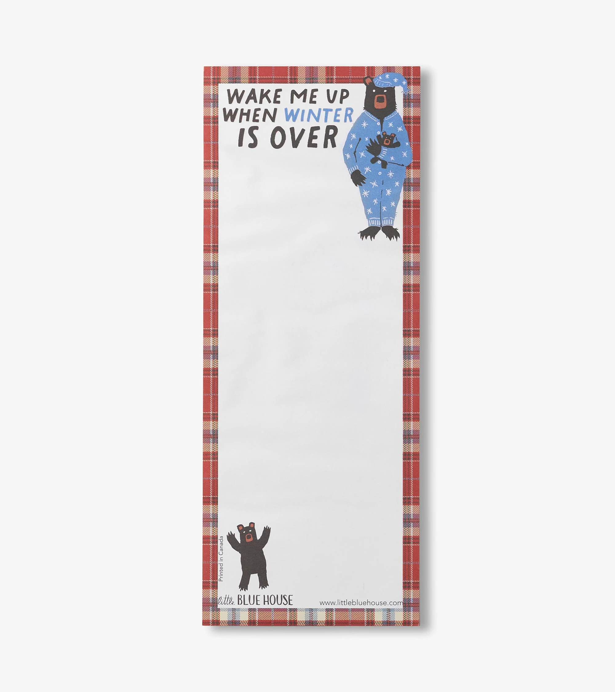 Wake Me Up Magnetic Notepad