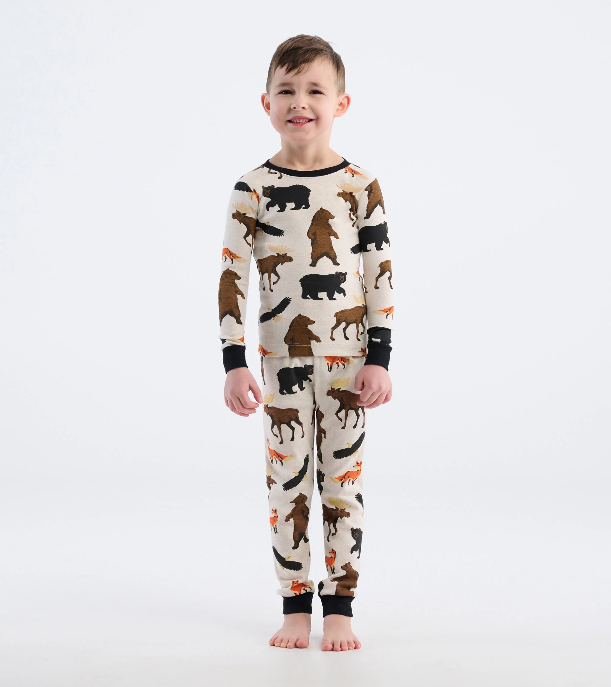 Wildlife Kids Pajama Set - Image 2