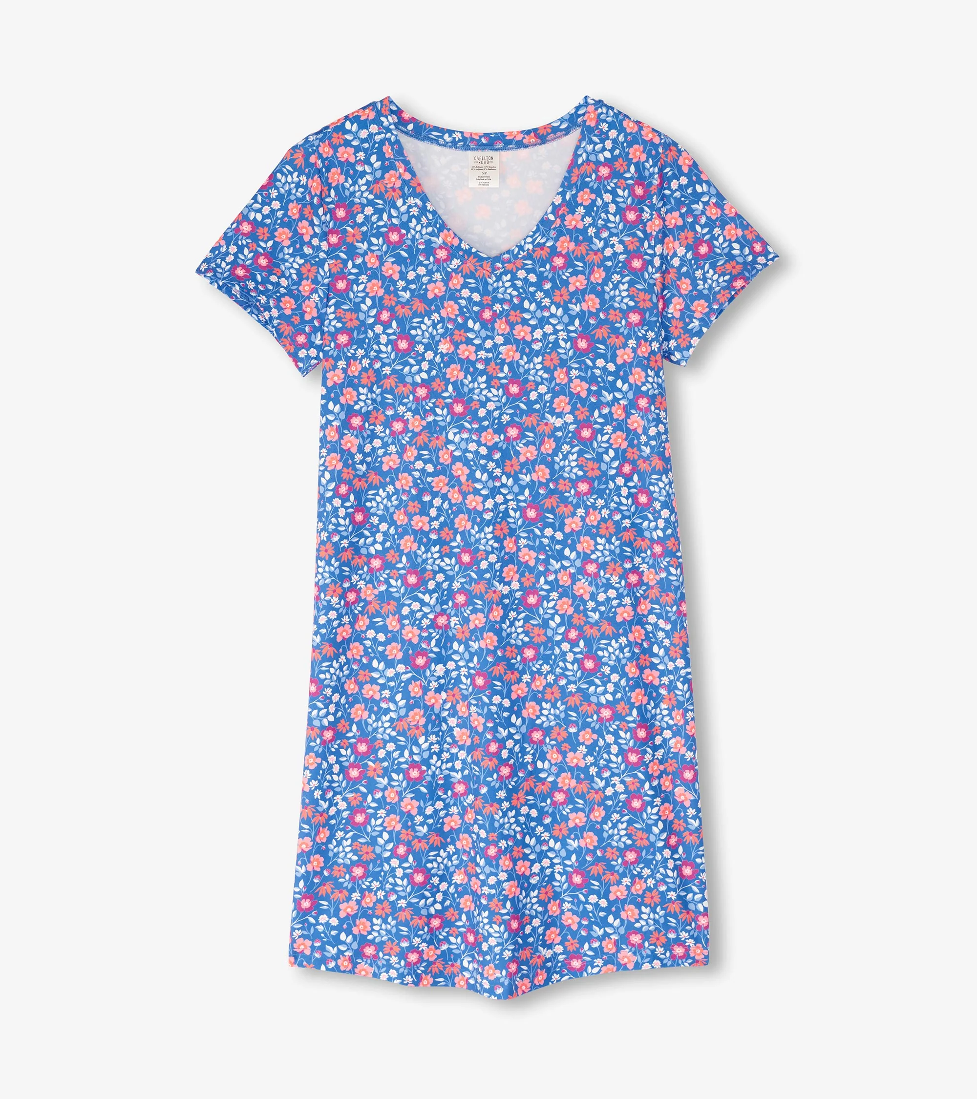 Women's Garden Flowers Polyknit Nightdress - Image 2