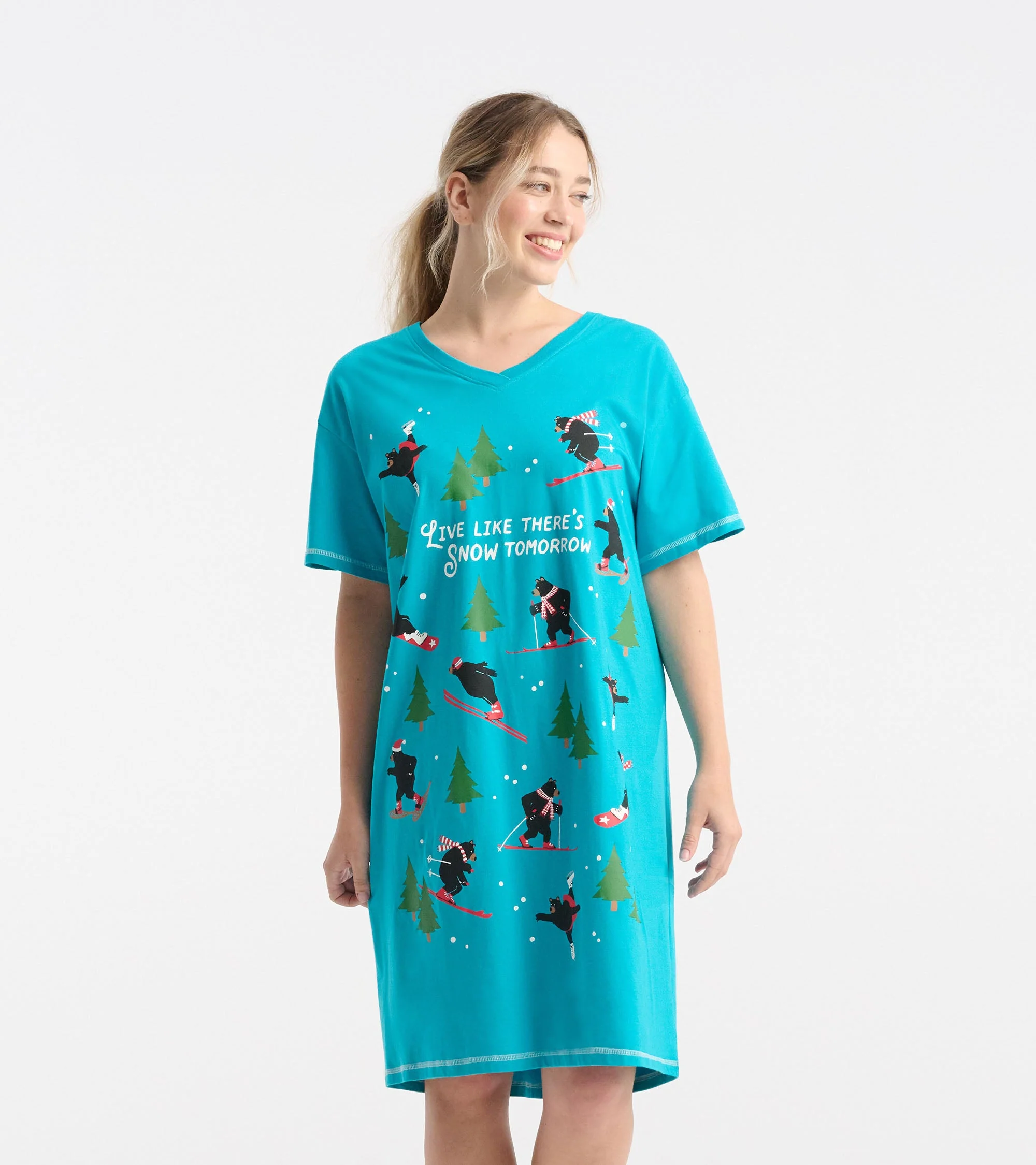 Women's Snow Tomorrow Cotton Sleepshirt