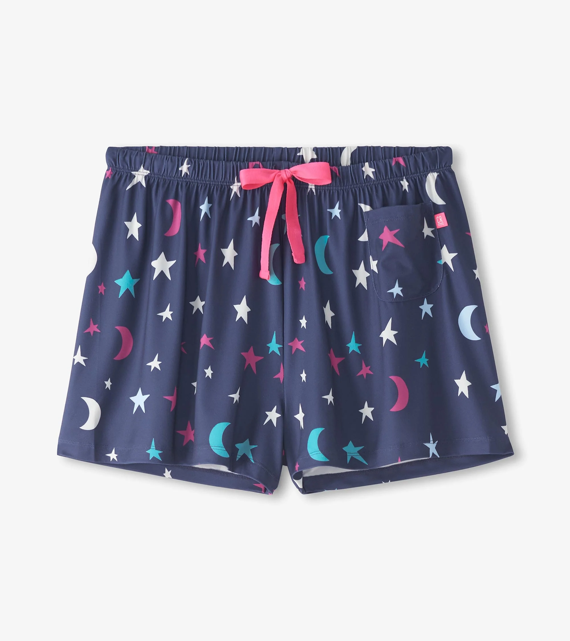 Women's Starry Night Polyknit Pajama Shorts - Image 2