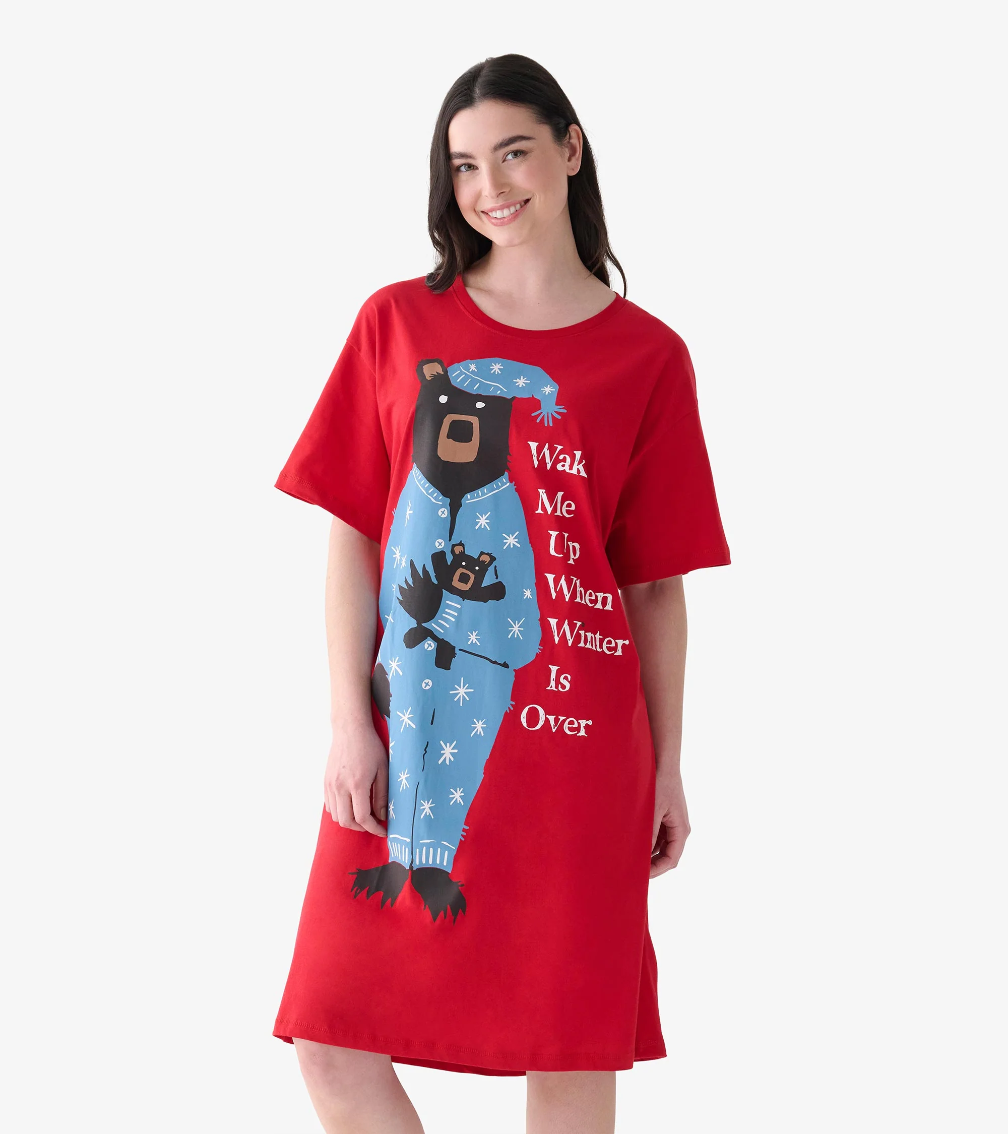 Women's When Winter is Over Cotton Sleepshirt