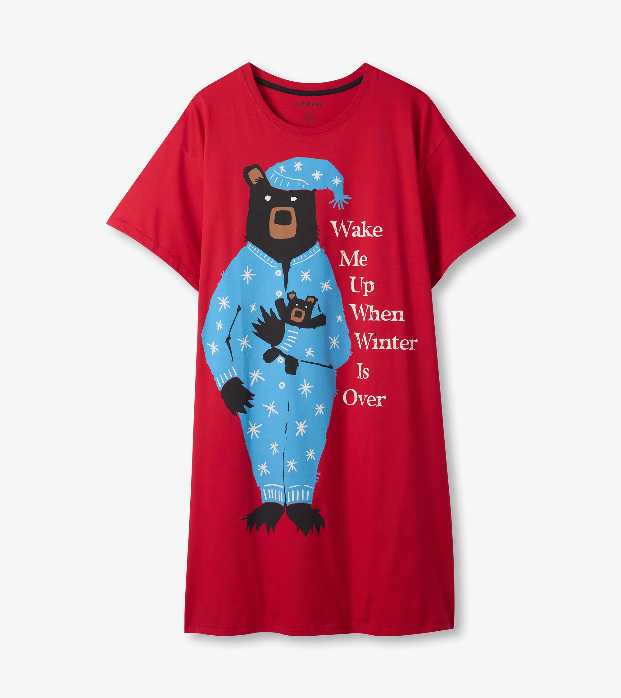 Women's When Winter is Over Cotton Sleepshirt - Image 2